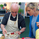 Mel watches as Brendan reveals his fraisier